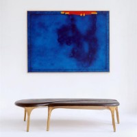 <a href=https://www.galeriegosserez.com/gosserez/artistes/loellmann-valentin.html>Valentin Loellmann </a> - Brass - Pair of Coffee tables
